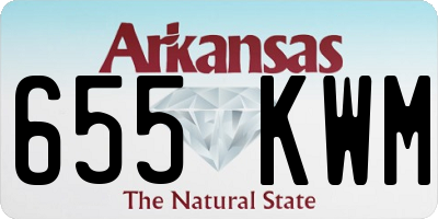 AR license plate 655KWM