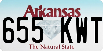 AR license plate 655KWT