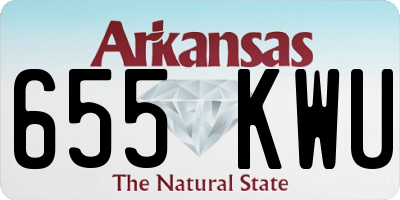 AR license plate 655KWU