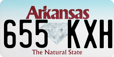 AR license plate 655KXH