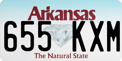AR license plate 655KXM