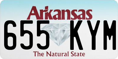 AR license plate 655KYM