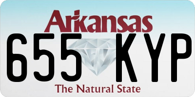 AR license plate 655KYP
