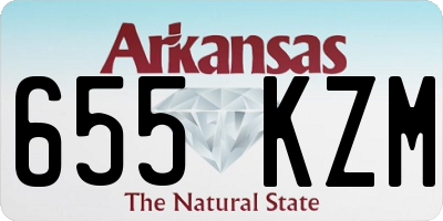 AR license plate 655KZM
