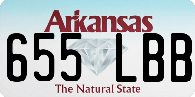AR license plate 655LBB