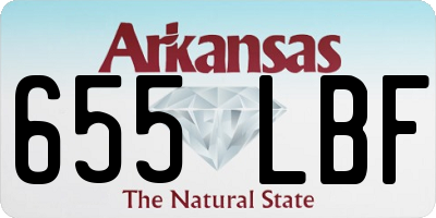 AR license plate 655LBF