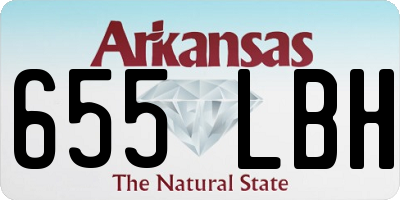 AR license plate 655LBH