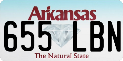AR license plate 655LBN