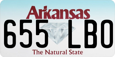 AR license plate 655LBO