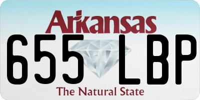 AR license plate 655LBP