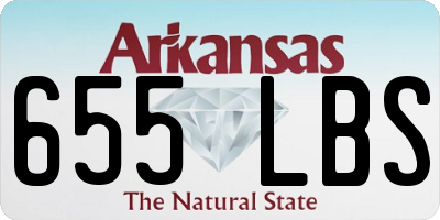 AR license plate 655LBS