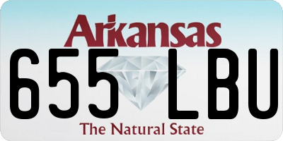 AR license plate 655LBU