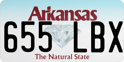 AR license plate 655LBX