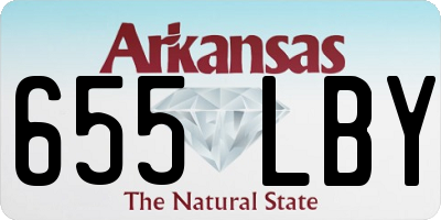 AR license plate 655LBY