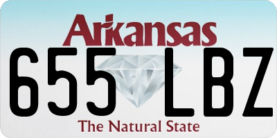 AR license plate 655LBZ