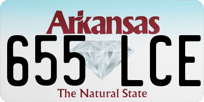 AR license plate 655LCE