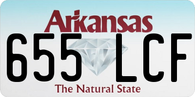 AR license plate 655LCF