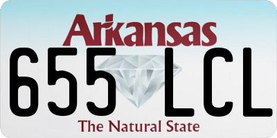 AR license plate 655LCL
