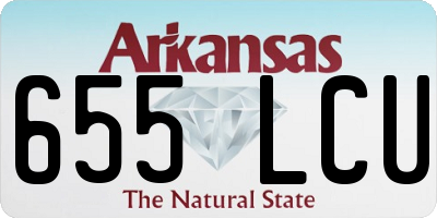 AR license plate 655LCU