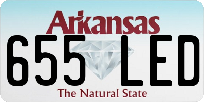 AR license plate 655LED