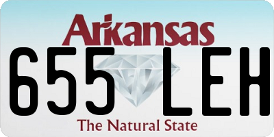 AR license plate 655LEH