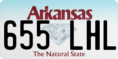 AR license plate 655LHL