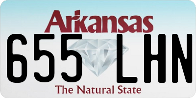 AR license plate 655LHN