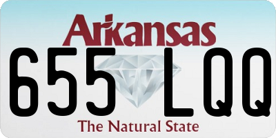 AR license plate 655LQQ