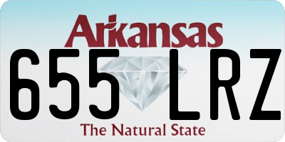 AR license plate 655LRZ