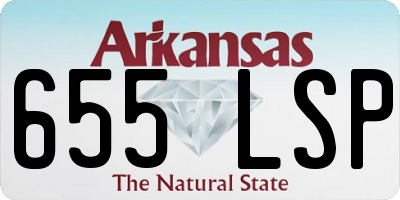 AR license plate 655LSP