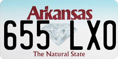 AR license plate 655LXO