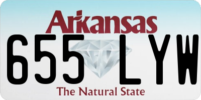 AR license plate 655LYW
