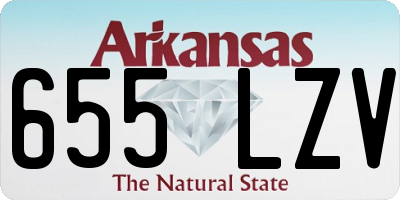 AR license plate 655LZV
