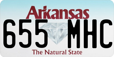 AR license plate 655MHC