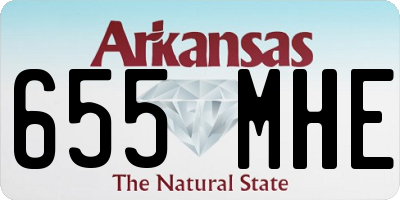 AR license plate 655MHE