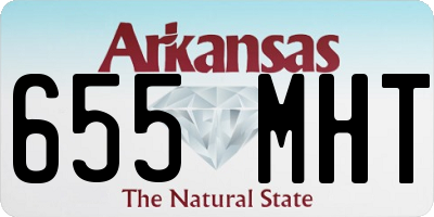 AR license plate 655MHT