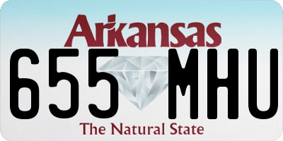 AR license plate 655MHU