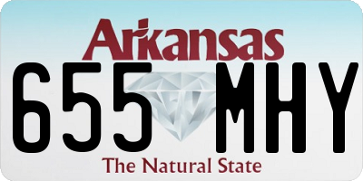 AR license plate 655MHY