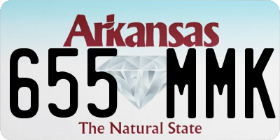 AR license plate 655MMK