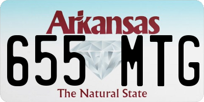 AR license plate 655MTG