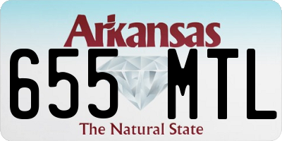 AR license plate 655MTL
