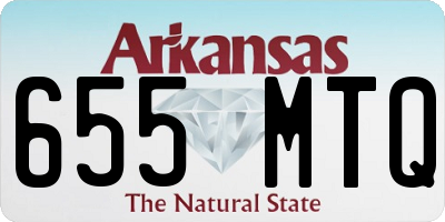 AR license plate 655MTQ