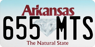 AR license plate 655MTS