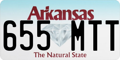 AR license plate 655MTT