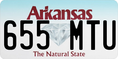 AR license plate 655MTU
