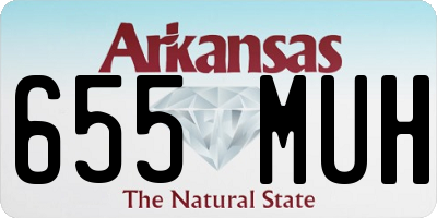 AR license plate 655MUH