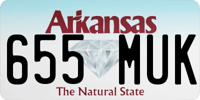 AR license plate 655MUK