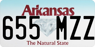 AR license plate 655MZZ