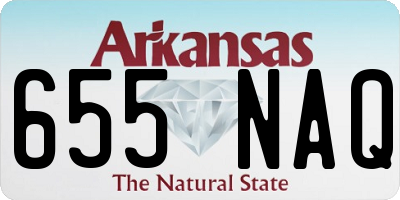 AR license plate 655NAQ