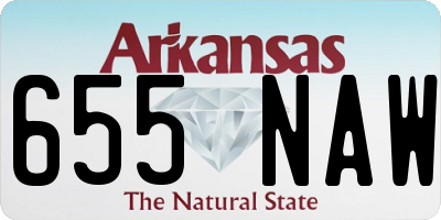AR license plate 655NAW